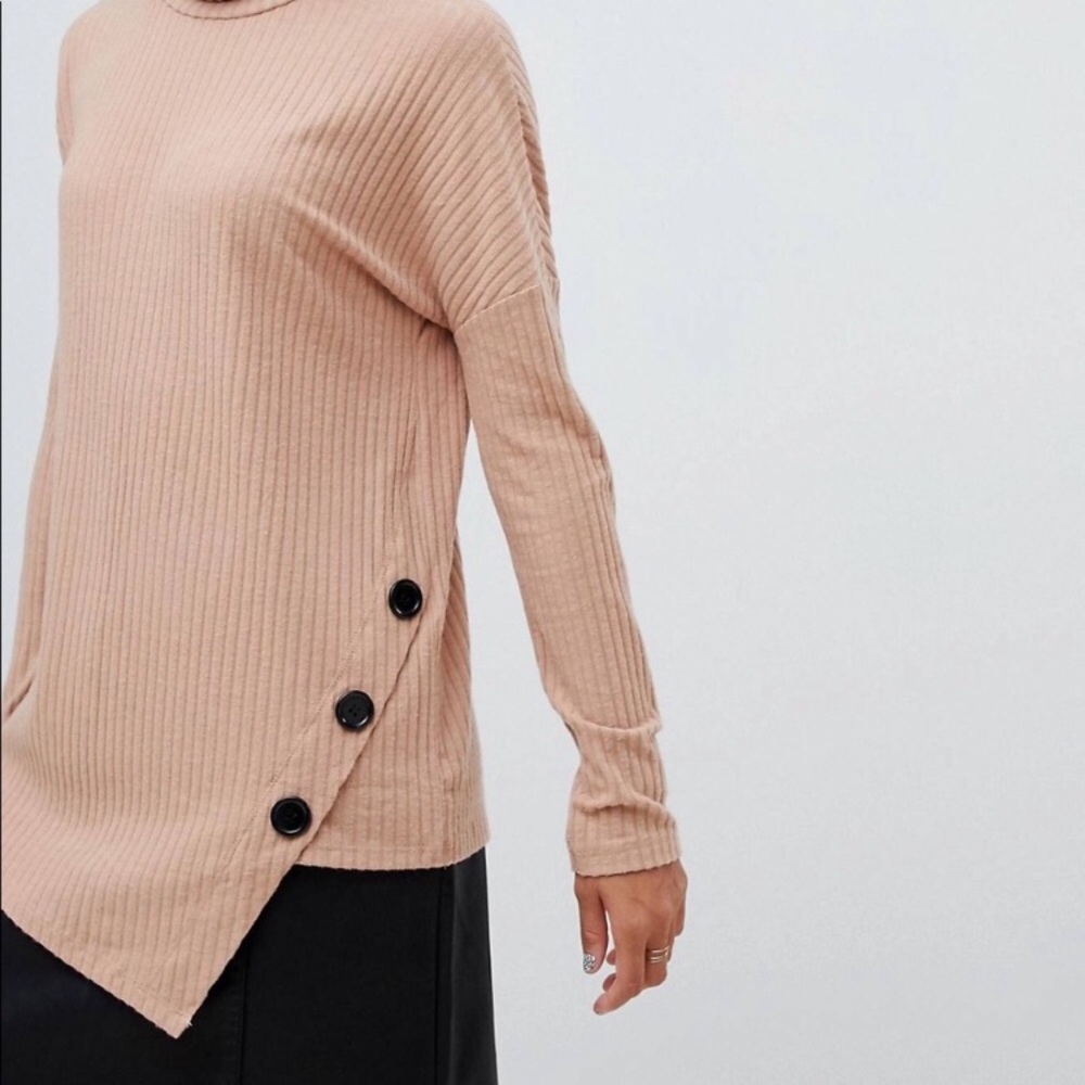 NWT New Look ASOS Ribbed Turtleneck - 8